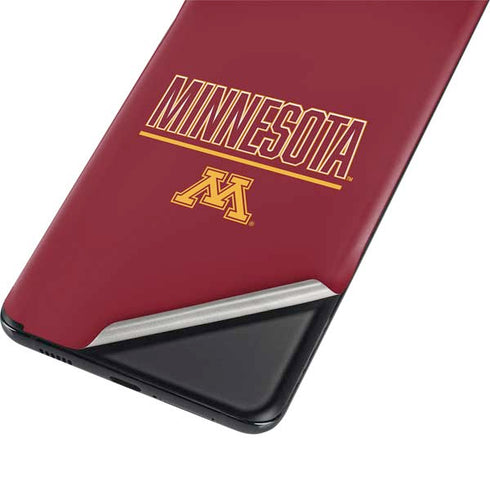 University of Minnesota Athletic Text Galaxy S21 5G Skin