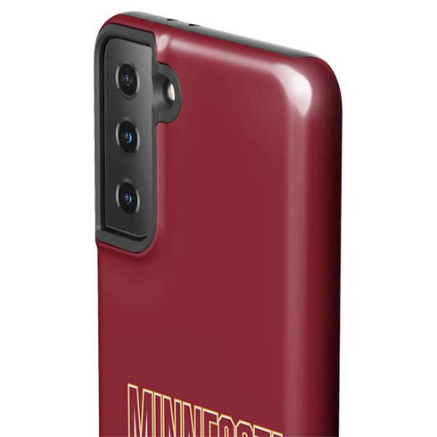 University of Minnesota Athletic Text Galaxy S21 Plus 5G Pro Case