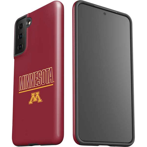 University of Minnesota Athletic Text Galaxy S21 Plus 5G Pro Case