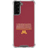 University of Minnesota Athletic Text Galaxy S22 Plus Clear Case