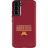 University of Minnesota Athletic Text Galaxy S22 Plus Pro Case
