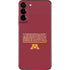 University of Minnesota Athletic Text Galaxy S22 Plus Skin