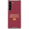 University of Minnesota Athletic Text Galaxy S23 Clear Case
