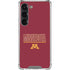 University of Minnesota Athletic Text Galaxy S23 Clear Case