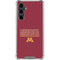University of Minnesota Athletic Text Galaxy S23 FE Clear Case
