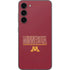 University of Minnesota Athletic Text Galaxy S23 Plus Skin
