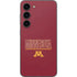 University of Minnesota Athletic Text Galaxy S23 Skin