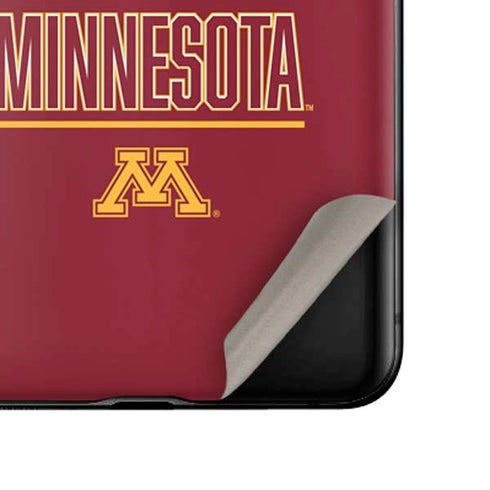 University of Minnesota Athletic Text Galaxy Z Flip Skin