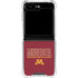 University of Minnesota Athletic Text Galaxy Z Flip5 5G Clear Case