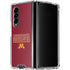University of Minnesota Athletic Text Galaxy Z Fold4 5G Clear Case