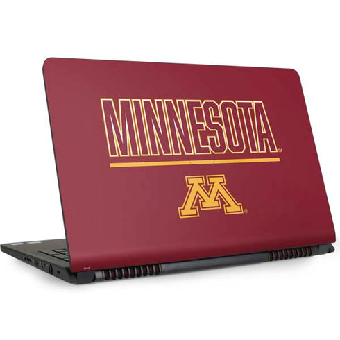 University of Minnesota Athletic Text Dell Inspiron Skin