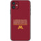 University of Minnesota Athletic Text iPhone 11 Skin
