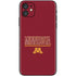 University of Minnesota Athletic Text iPhone 11 Skin