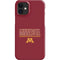 University of Minnesota Athletic Text iPhone 12 Mini Lite Case