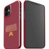 University of Minnesota Athletic Text iPhone 12 Mini Lite Case