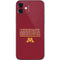 University of Minnesota Athletic Text iPhone 12 Mini Skin