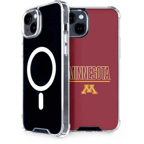 University of Minnesota Athletic Text iPhone 13 MagSafe Case