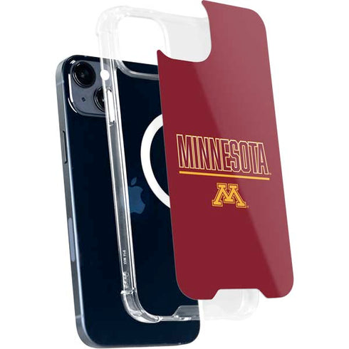 University of Minnesota Athletic Text iPhone 13 MagSafe Case