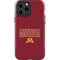 University of Minnesota Athletic Text iPhone 13 Pro Max Impact Case