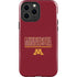 University of Minnesota Athletic Text iPhone 13 Pro Max Impact Case