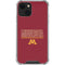 University of Minnesota Athletic Text iPhone 14 Plus Clear Case