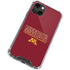 University of Minnesota Athletic Text iPhone 14 Plus Clear Case