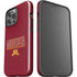 University of Minnesota Athletic Text iPhone 14 Pro Max Impact Case