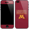 University of Minnesota Athletic Text iPhone 5/5s/5SE Skin