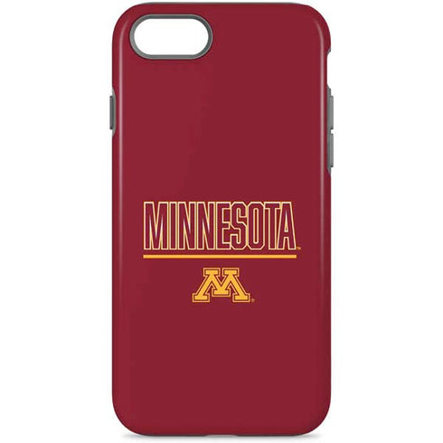 University of Minnesota Athletic Text iPhone 7 Pro Case