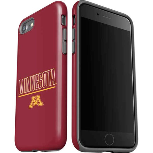 University of Minnesota Athletic Text iPhone SE (2nd & 3rd Gen) Pro Case