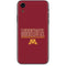 University of Minnesota Athletic Text iPhone XR Skin