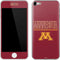 University of Minnesota Athletic Text Apple iPod Skin