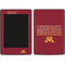 University of Minnesota Athletic Text Amazon Kindle Skin
