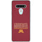 University of Minnesota Athletic Text LG Stylo 6 Clear Case