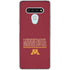 University of Minnesota Athletic Text LG Stylo 6 Clear Case