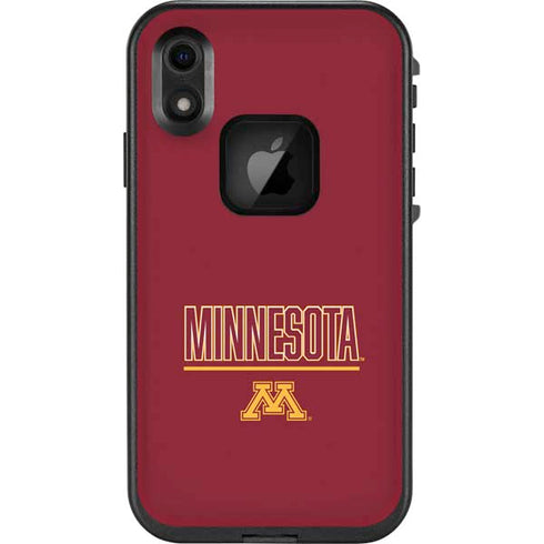 University of Minnesota Athletic Text LifeProof Fre iPhone Skin