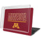University of Minnesota Athletic Text MacBook Pro 15in (2016-19) Case plus Skin