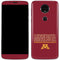 University of Minnesota Athletic Text Moto E5 Plus Skin
