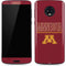 University of Minnesota Athletic Text Moto G6 Skin