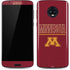 University of Minnesota Athletic Text Moto G6 Skin