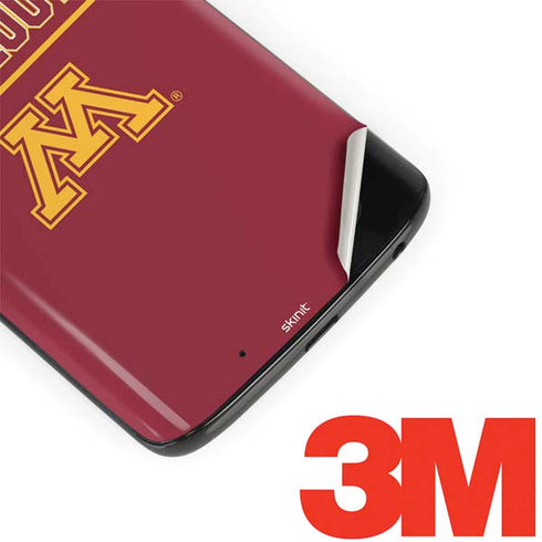 University of Minnesota Athletic Text Moto G6 Skin