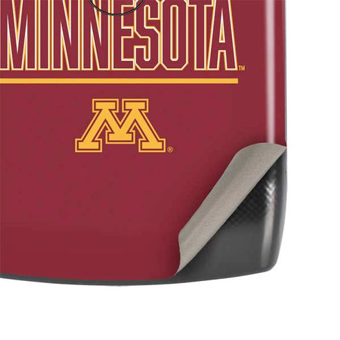 University of Minnesota Athletic Text Motorola RAZR Skin