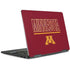 University of Minnesota Athletic Text Notebook 9 Pro 13in (2017) Skin