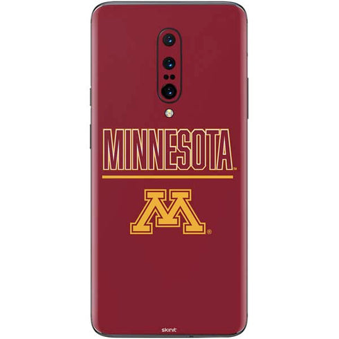 University of Minnesota Athletic Text OnePlus 7 Pro Skin