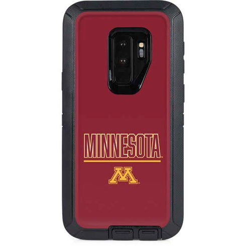 University of Minnesota Athletic Text Otterbox Defender Galaxy Skin
