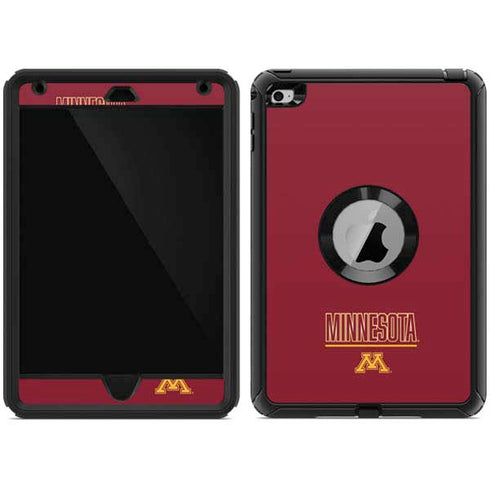 University of Minnesota Athletic Text Otterbox Defender iPad Skin