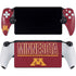 University of Minnesota Athletic Text PlayStation Portal Remote Player Skin