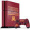 University of Minnesota Athletic Text PS4 Console and Controller Bundle Skin