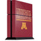 University of Minnesota Athletic Text PS4 Console Skin