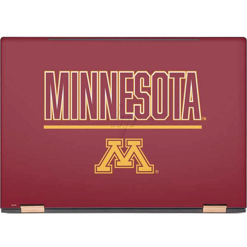 University of Minnesota Athletic Text HP Spectre Skin